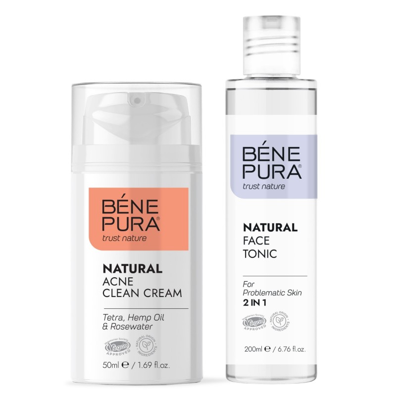 Aknevastane Näokreem ja Näotoonik Probleemsele Nahale - GMC