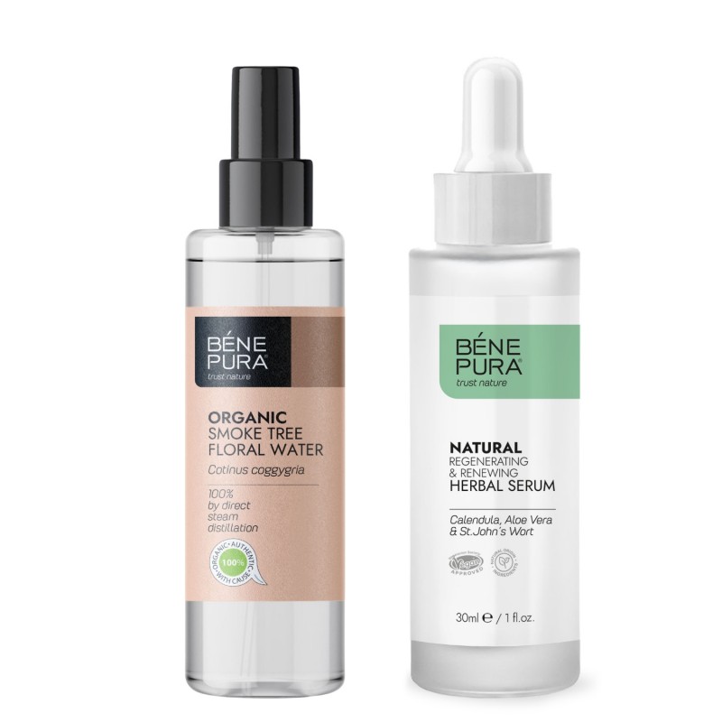 Bio Suitsupuu Lillevesi ja Taastav Näoseerum - GMC