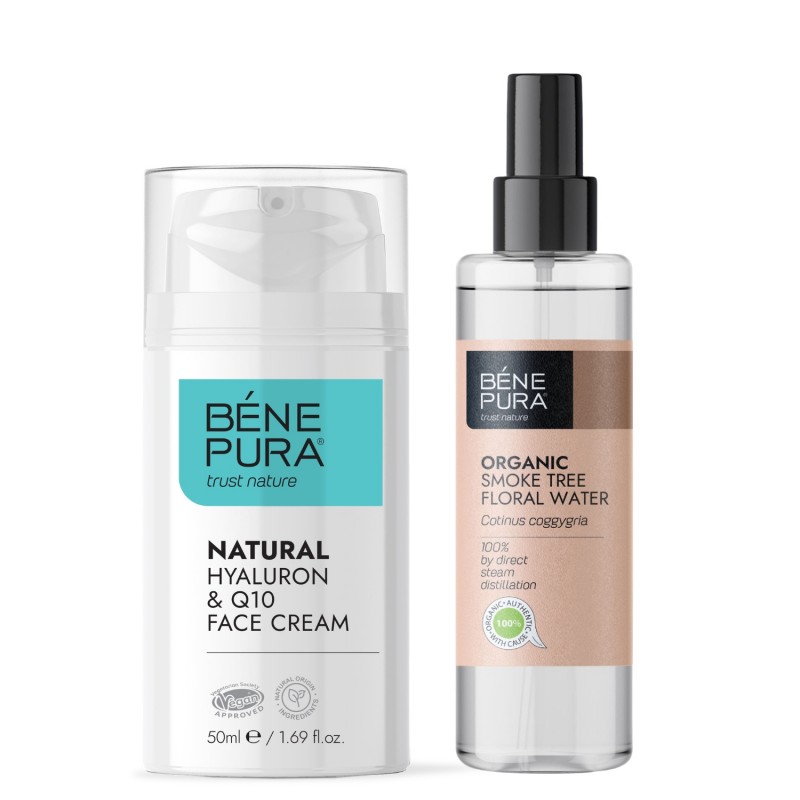 Bio Suitsupuu Lillevesi ja Hyaluron & Q10 Näokreem - GMC