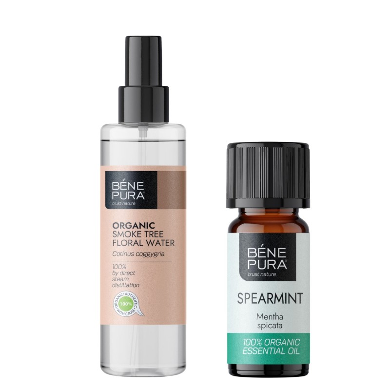 Bio Suitsupuu Lillevesi ja Bio Rohemünt Eeterlik õli - GMC