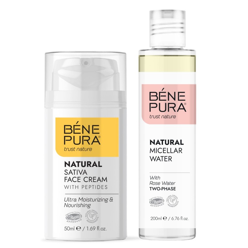 Kahefaasiline Mitsellaarvesi ja Niisutav Näokreem - GMC