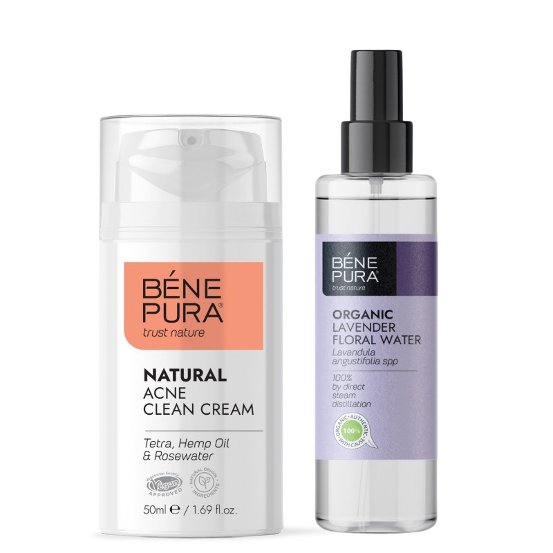 Aknevastane Näokreem ja Bio Lavendli Lillevesi - 
