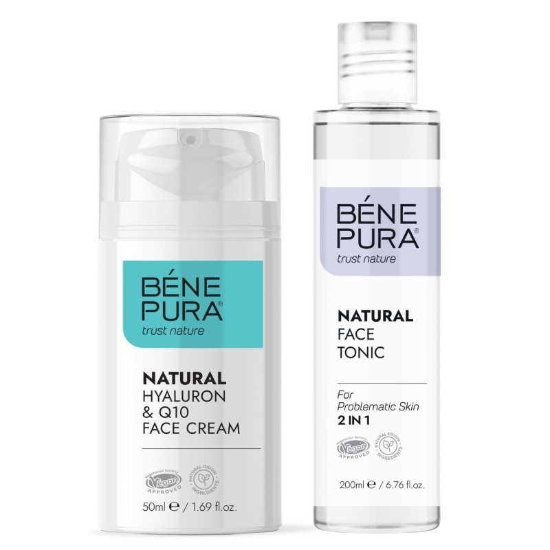 Näotoonik Probleemsele Nahale ja Hyaluron & Q10 Näokreem - GMC