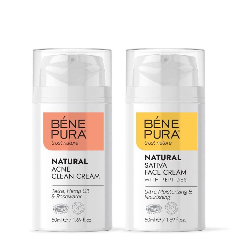 Aknevastane Näokreem ja Niisutav Näokreem - GMC