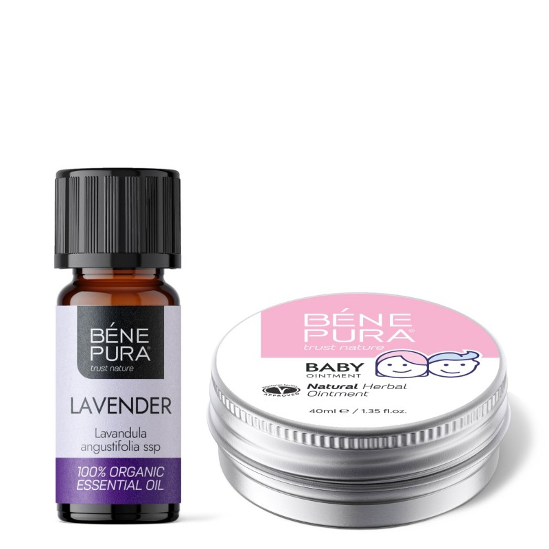 Mähkmelööve Salv Saialille ja Kummeliga ja Bio Lavendel Eeterlik õli - GMC