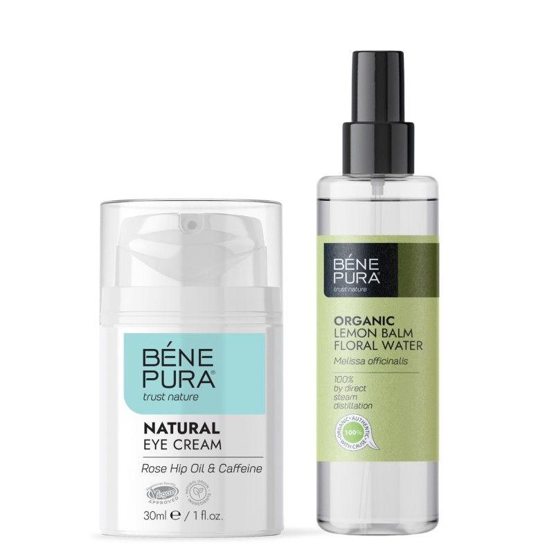 Silmaümbruskreem ja Bio Sidrunmelissi Lillevesi - GMC