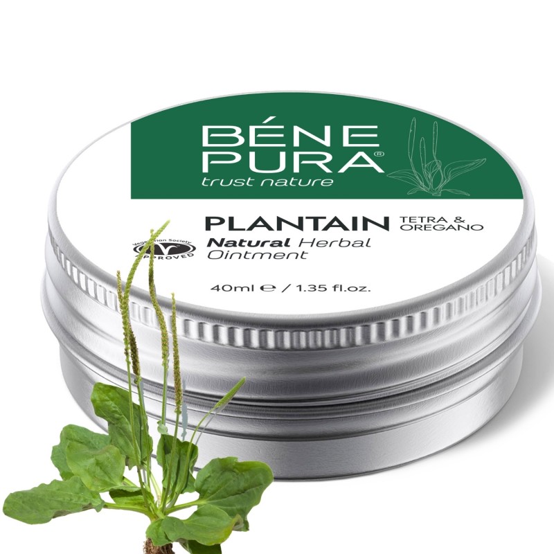 Sügeluse Salv koos Plantaini - 40ml - Taimsed salvid