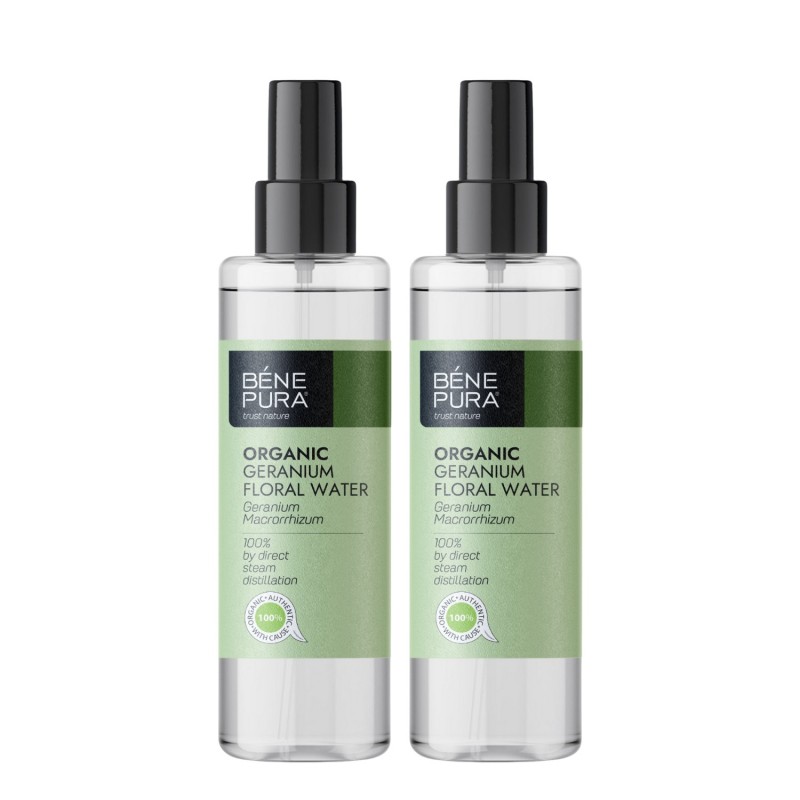2x Bio Geraniumi Lillevesi - 250ml - Lilleveed