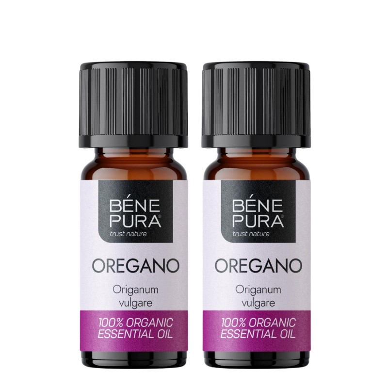 2x Bio Oregano Eeterlik õli - 10ml - Komplektid