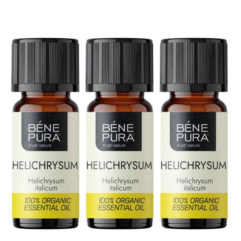 3x Bio Helichrysum Eeterlik õli - 5ml - Komplektid