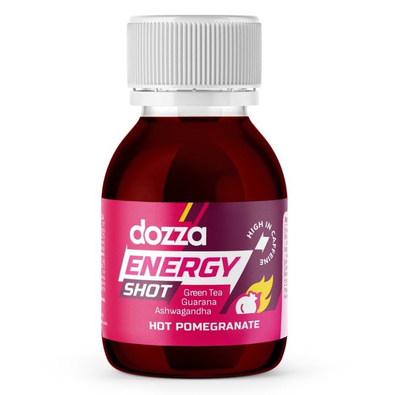 DOZZA Energy Hot Pomegranate Energy shot - 60ml - Energiajoogid