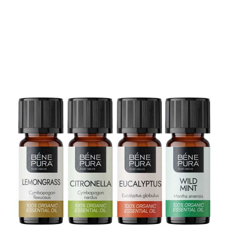 „Putukate vastu" Komplekt Bio Eeterlik õli - 