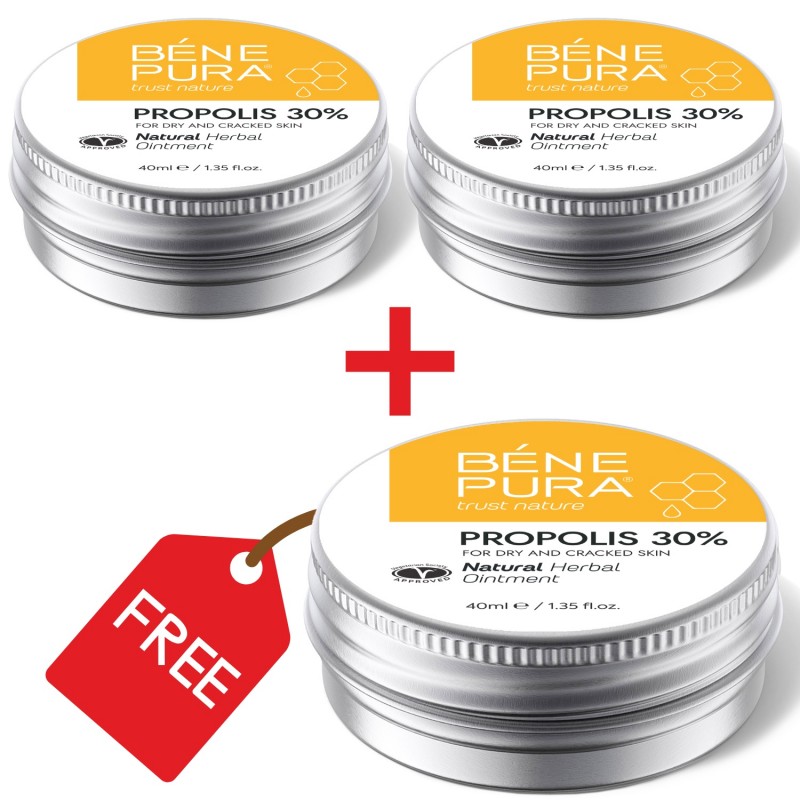 3x Sügeluse Salv koos 30% Taruvaik - 40ml - Salvid haavade jaoks