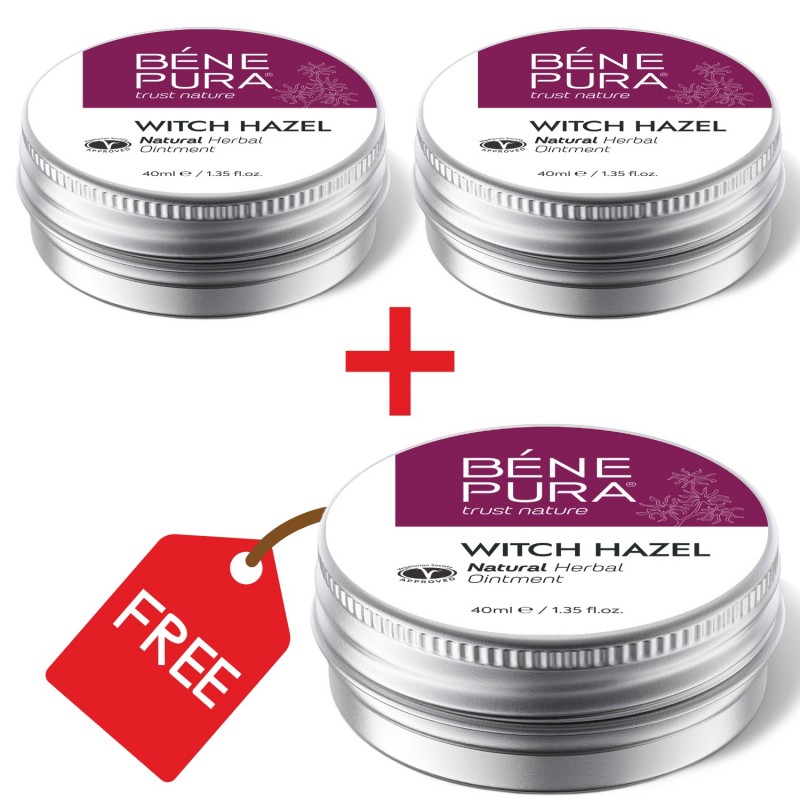 3x Hemorroidide Salv Nõiapuuga - 40ml - 
