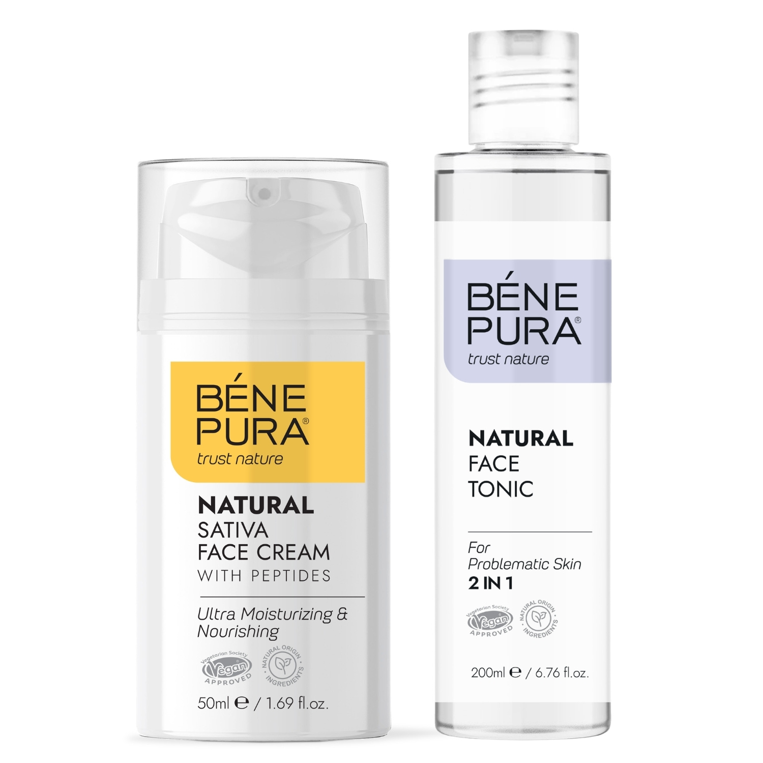 Näotoonik Probleemsele Nahale ja Niisutav Näokreem