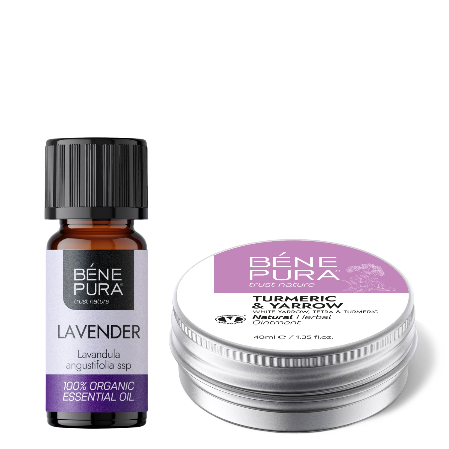 Hemorroidide Salv Valge Yarrow, Tetra ja Kurkumiga ja Bio Lavendel Eeterlik õli - Toote võrdlus