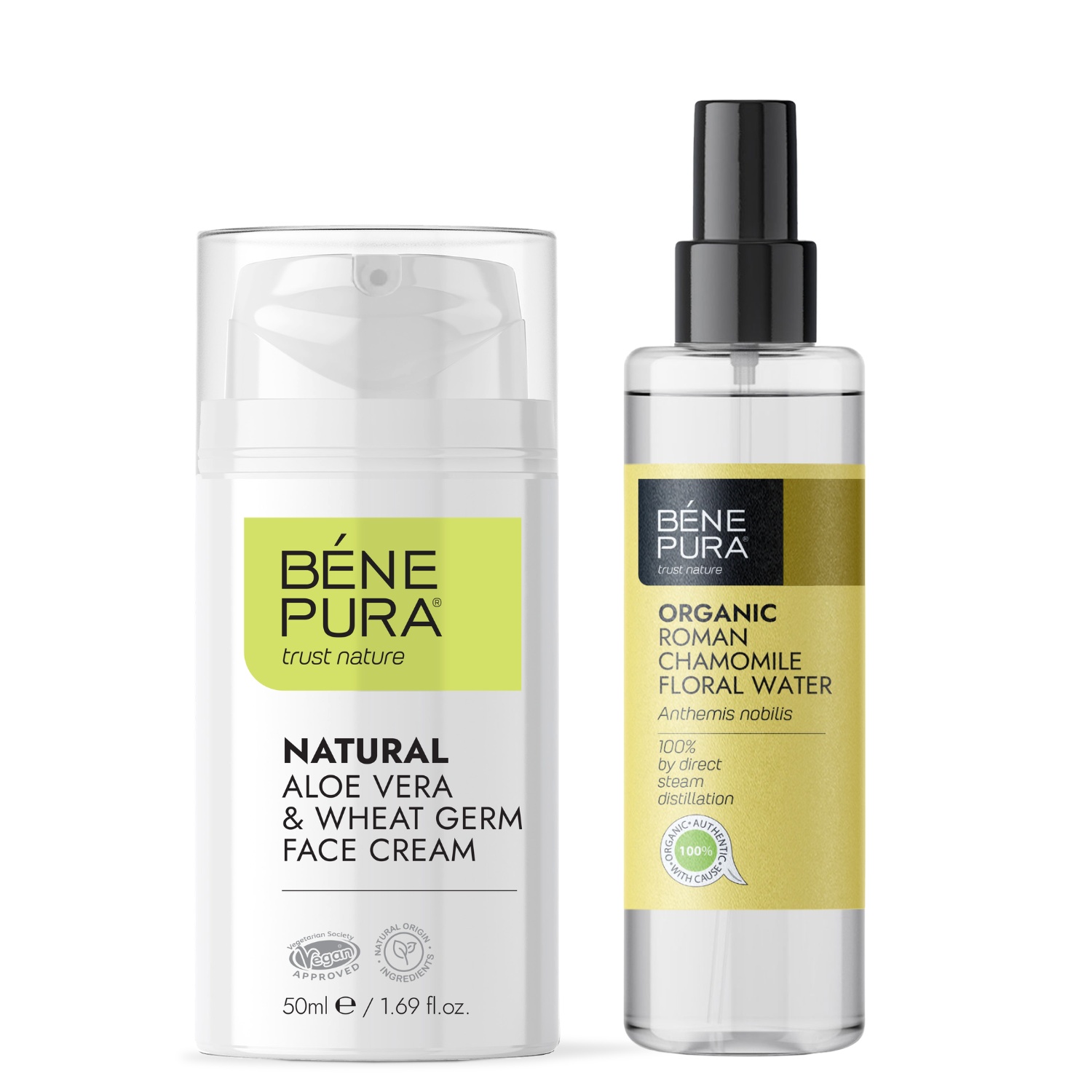 Aloe Vera Näokreem ja Bio Rooma Kummeli Lillevesi