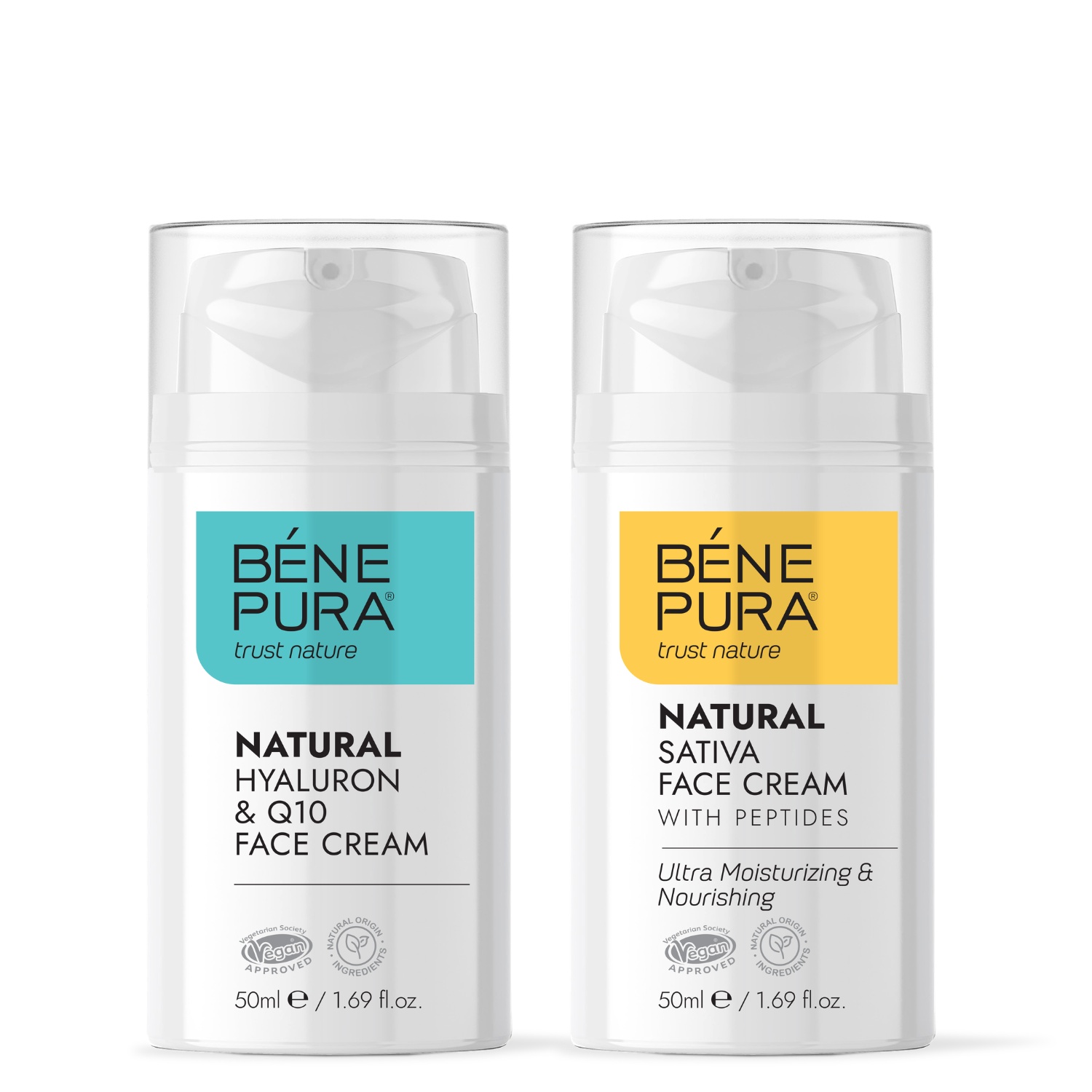 Hyaluron & Q10 Näokreem ja Niisutav Näokreem