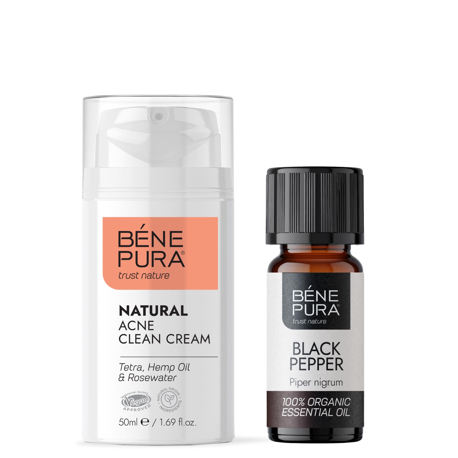 Hyaluron & Q10 Näokreem ja Bio Must Pipar Eeterlik õli