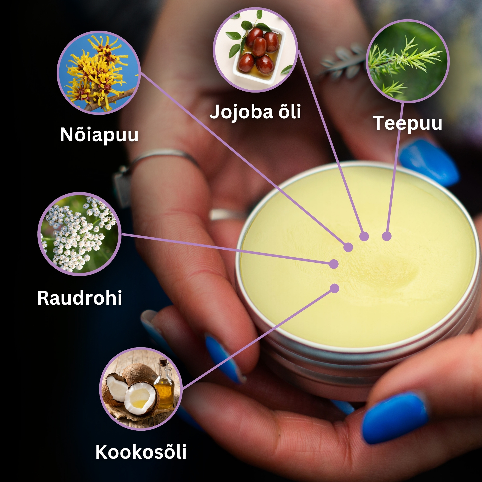 3x Hemorroidide Salv Nõiapuuga - 40ml