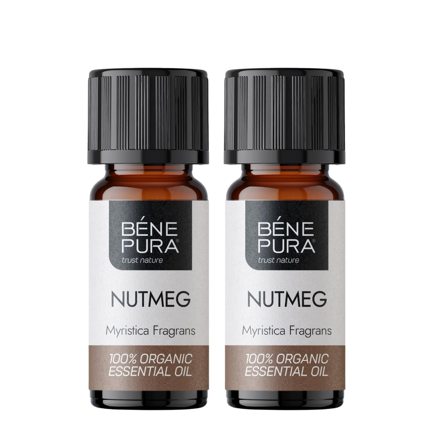 2x Bio Muskaatpähkel Eeterlik õli - 10ml - Benepura.ee 2x Bio Muskaatpähkel Eeterlik õli - 10ml