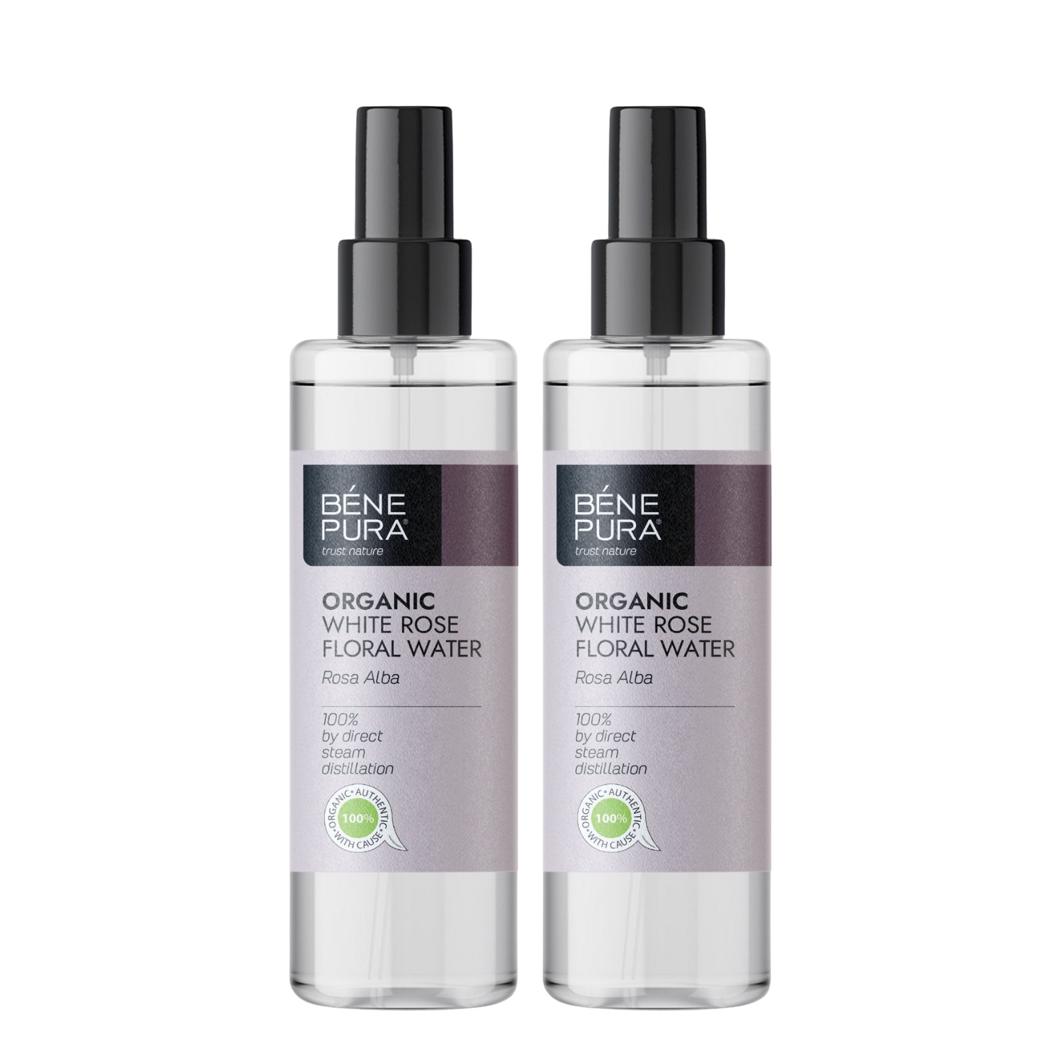 2x Bio Rosa Alba Lillevesi - 250ml - Benepura.ee 2x Bio Rosa Alba Lillevesi - 250ml