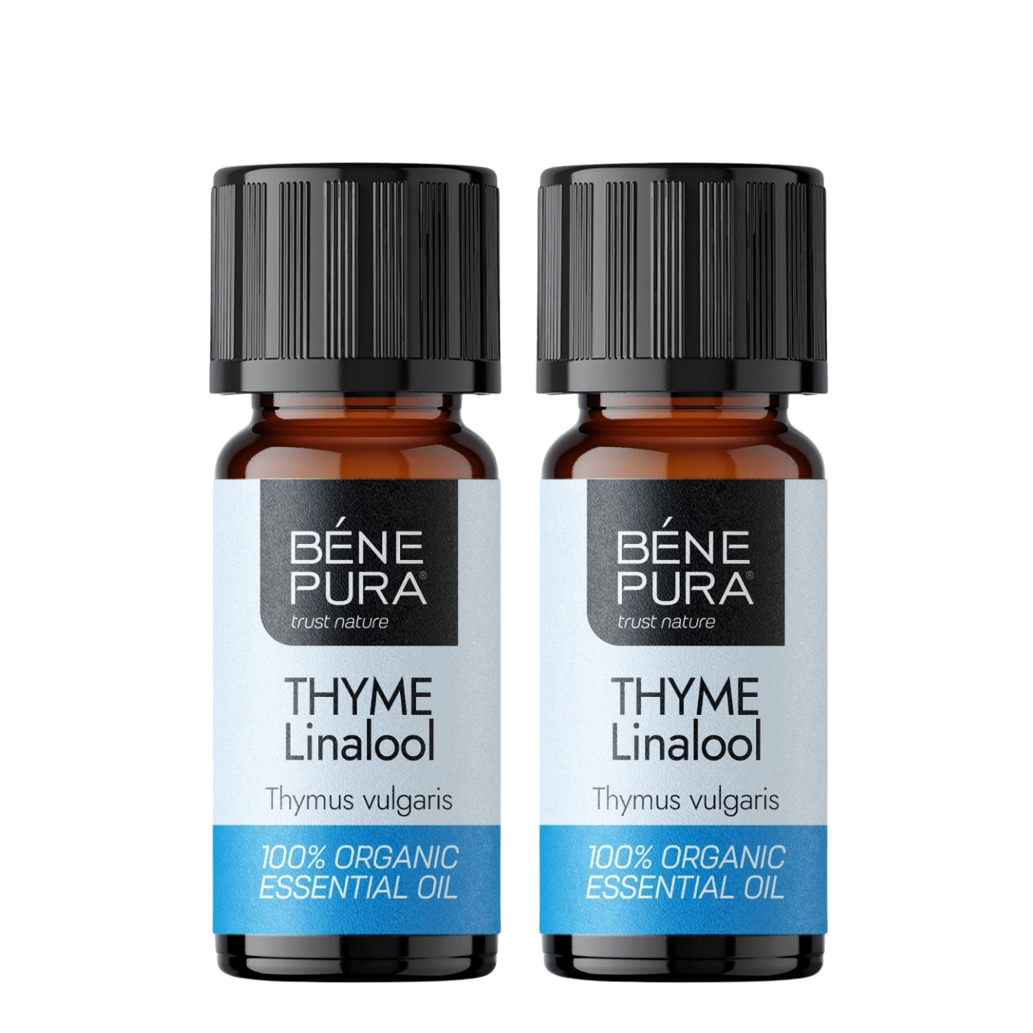 2x Bio Tüümian Linalol Eeterlik õli - 10ml - Benepura.ee 2x Bio Tüümian Linalol Eeterlik õli - 10ml