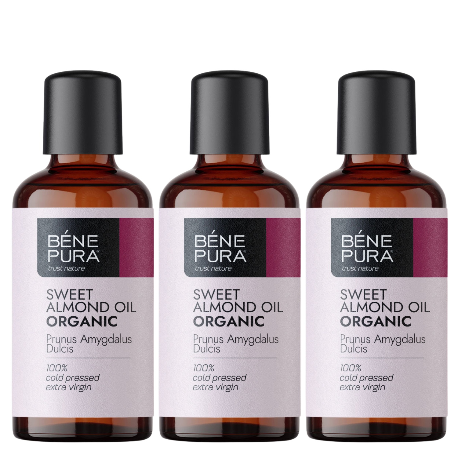 3x Bio Mandli Kandjaõli - 100ml - Benepura.ee 3x Bio Mandli Kandjaõli - 100ml