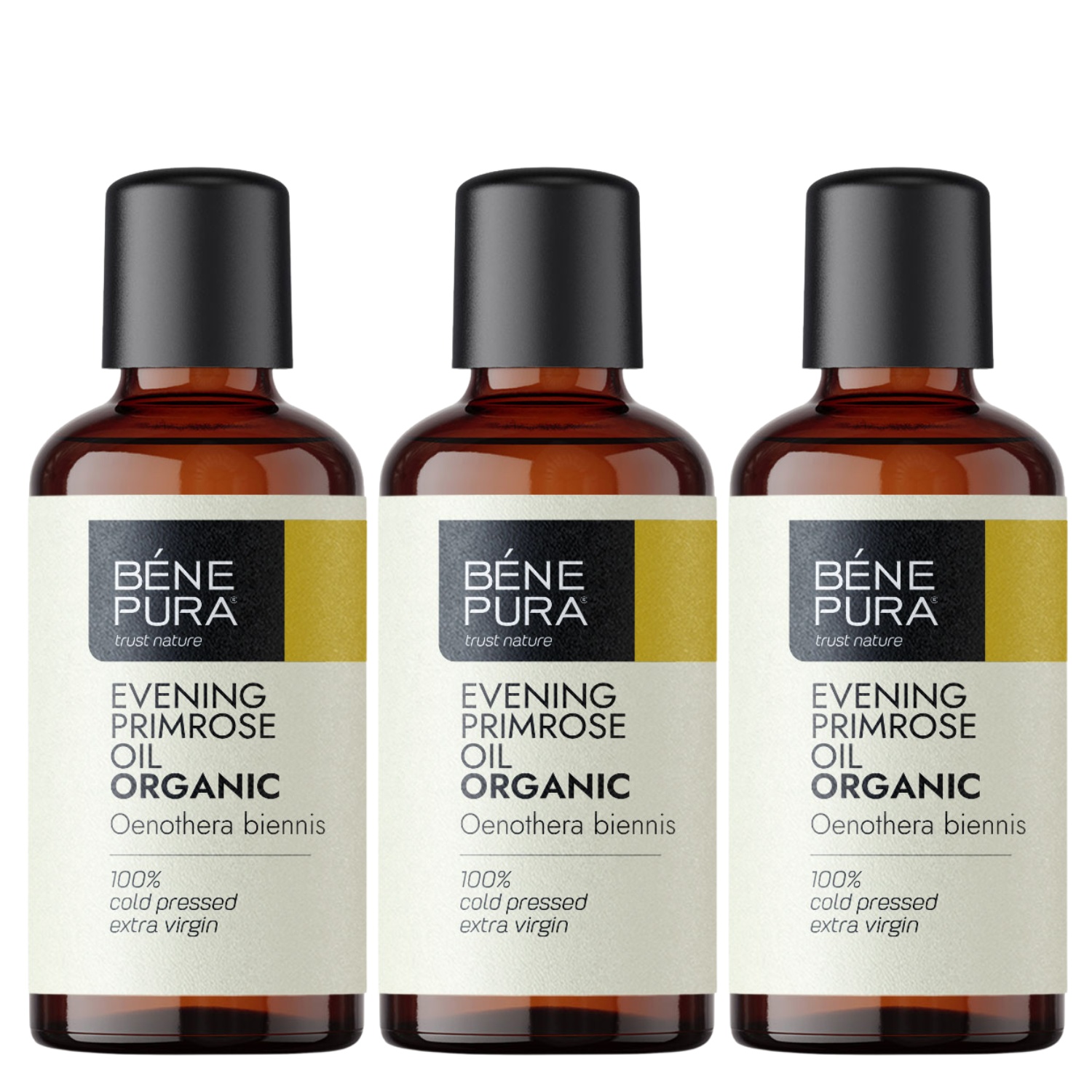 3x Bio Õhtupriimula Kandjaõli - 100ml - Benepura.ee 3x Bio Õhtupriimula Kandjaõli - 100ml