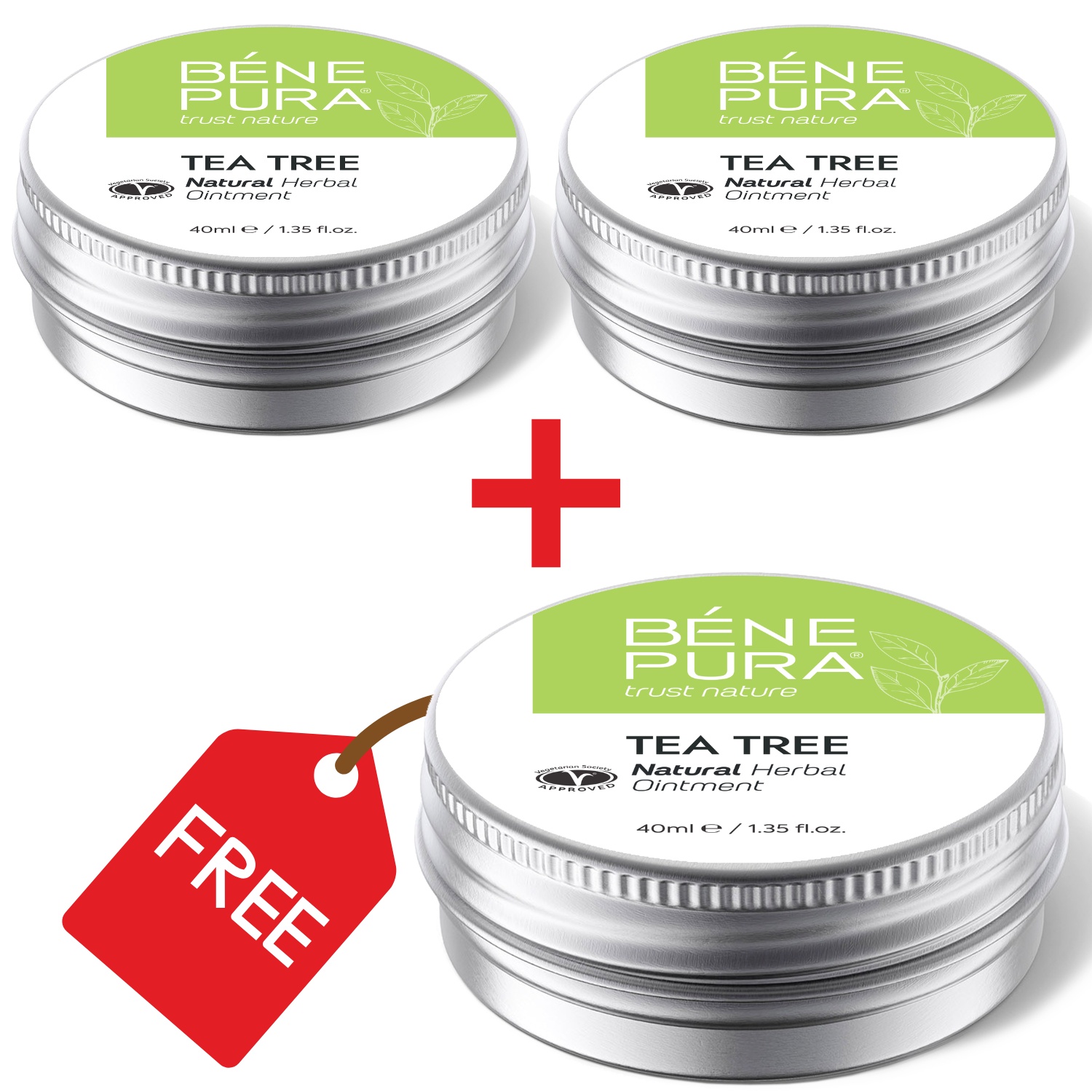3x Sügeluse Salv koos Teepuusalv - 40ml - Toote võrdlus