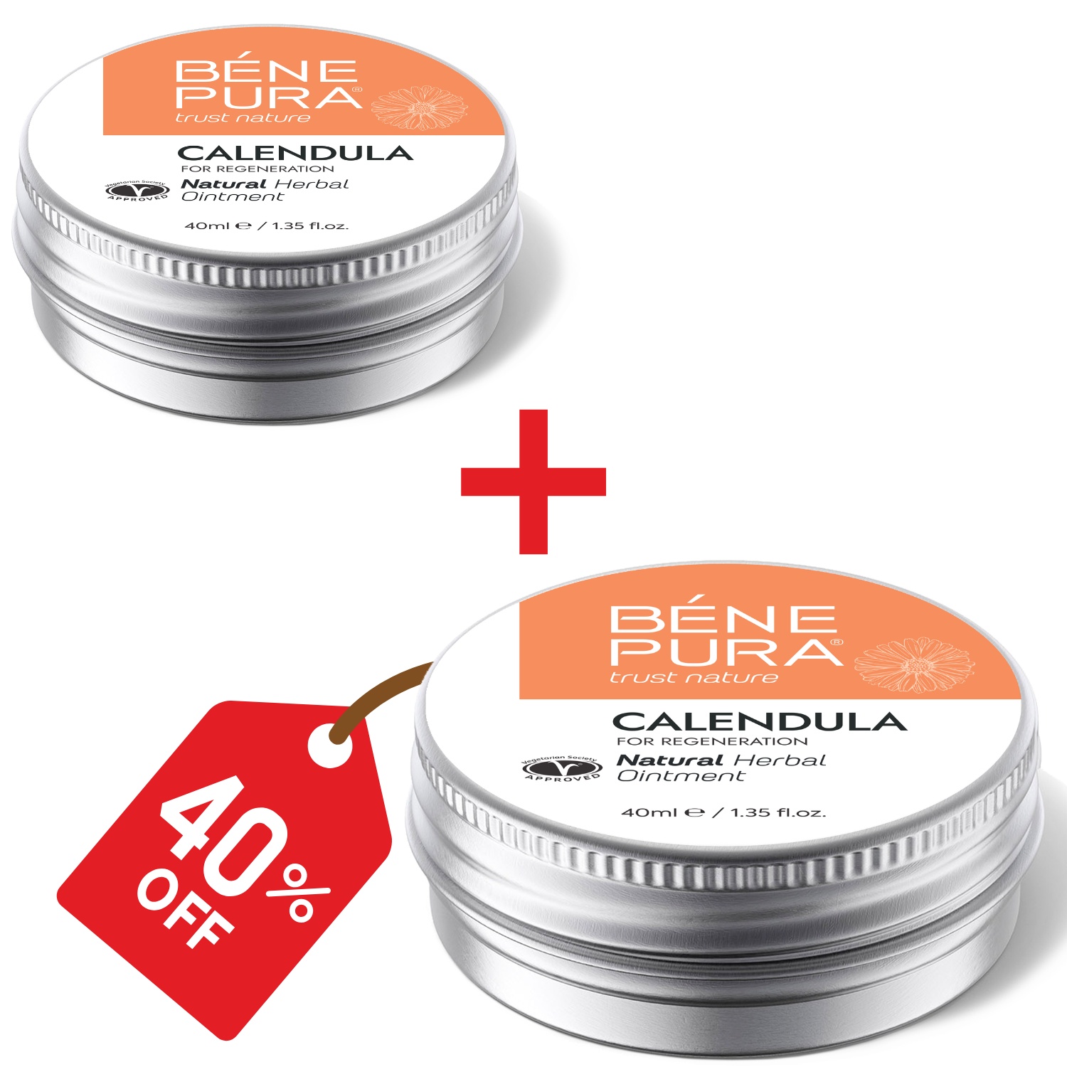 2x Põletus- ja haavasalv saialillega - 40ml - Toote võrdlus